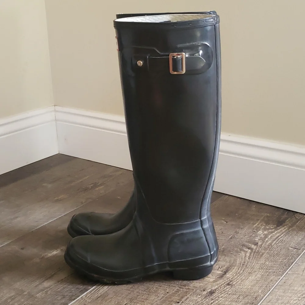 Hunter Original Tall Gloss rain boots